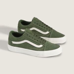 반스 VN000D6WEMU 올드스쿨 베이직 그린 스웨이드 남여공용 스니커즈 캔버스화 단화 어센틱 슬립온