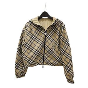[버버리]8105824 (체크 리버시블 크롭 점퍼)