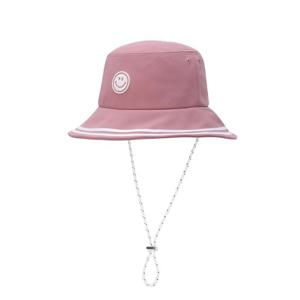 여성 스마일 배색 라인 오픈 버킷햇 521E3CP006PK