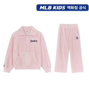 MLB키즈 스트릿 하트 카라 맨투맨세트 (7FMTH0254PKSET)