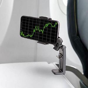 아트박스/이룸 여행용 기내용 접이식 비행기 핸드폰 거치대