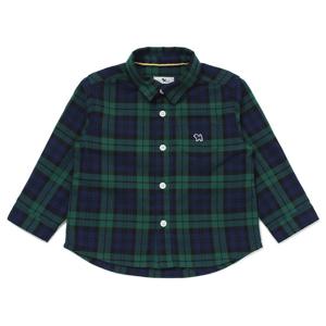 블루독베이비 면혼방체크셔츠 45A14-320-01