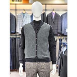 런던포그 세이브존04 멜란지 니트 울 슬림조끼 ZJFNC601