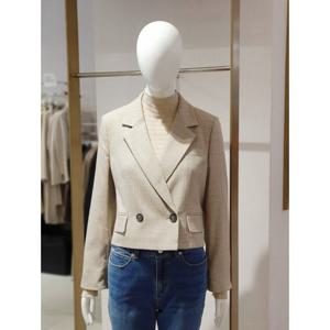 [에꼴드파리][에꼴드파리] 잔체크버튼크롭자켓 10ZRB42WJAM10Z (