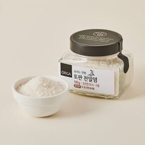 [올가홀푸드][ORGA]숨쉬는 갯벌 토판 천일염 (중간입자) (180g)