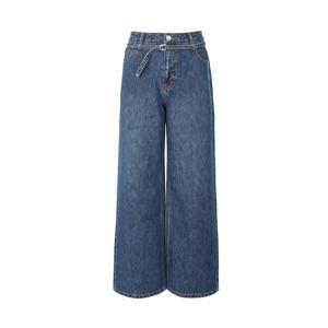 [숲]벨티드 와이드 데님 팬츠 SB9DP31