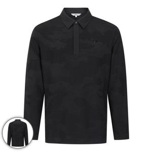 [마스터바니] 남성 체크 카모 카라 긴팔 티셔츠 (411E3TO207)