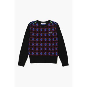 [르꼬끄골프] 여성 아가일 자카드 스웨터 (GQ322LKP96)