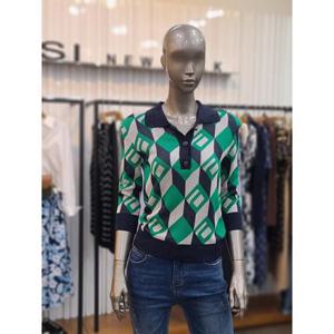 제시뉴욕 세이브존05 7부소매 니트티셔츠 JD85SZNSKO5460NYM