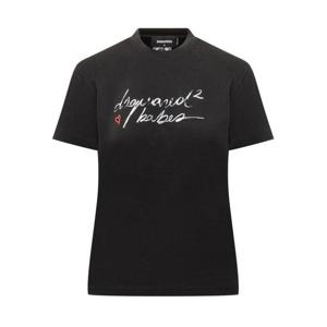 디스퀘어드2 반팔 티셔츠 S72GD0571D20020 900 BLACK