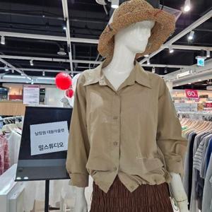 밀스튜디오 DP02 밑단스트롱 바스락 남방 LR9BLS109