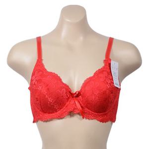 (망고슈슈)(BR41606)고급 레이스 풀컵 몰드 D컵 브라