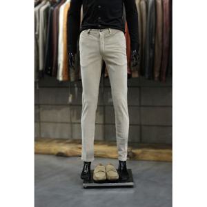[빠니깔레]MARIO이태리직수입 워시드코듀로이 슬림핏 라이트베이지골덴팬츠 f-icpt53be