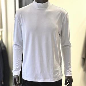 런던포그 세이브존04 코트나 하프넥 화이트티셔츠 LOWTA16Z