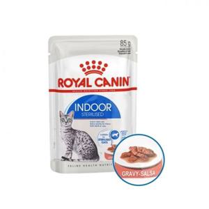 로얄캐닌 캣 파우치 인도어 85g x 10개 (1박스) 고양이캔 고양이간식 간식 씨푸드 참치캔 고양이 반려동물 사료 고양이사료