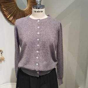 르피타 HC06 무지개 단추 가디건(그레이) L253BKT952