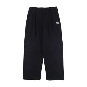 엄브로 에센셜 와이드 스트레이트 팬츠 UQ323CFP95BLK
