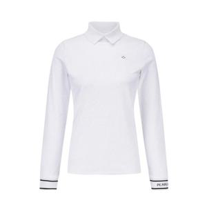 여성 스마일 패치 링클 엠보 티셔츠 521E3TI203WH