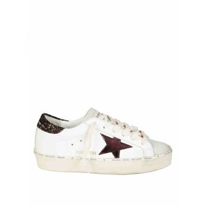 [GOLDEN GOOSE] 라프리마 여성 트레이너 하이 스타 레더 GWF00118F00752612278 베이지 /8