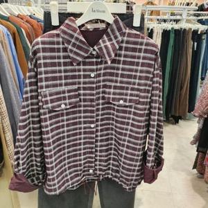 라티움 HC13 체크스트링셔츠 T2533bl24