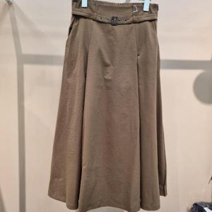 라티움 HC34 허리반밴딩 A라인플레어 헤이즐 가을롱치마 T2533sk02