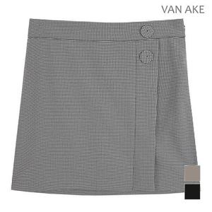 [반에이크]MARIO하운드투스 체크 스커트_VA88SKMD03Z