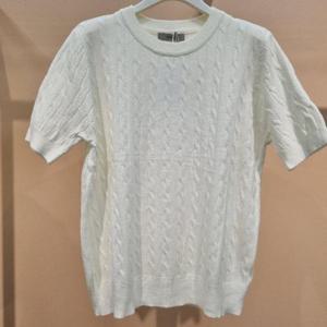 Destijl HC34 부드럽고착용감좋은 꽈배기 가을반팔니트스웨터 D2533sw03