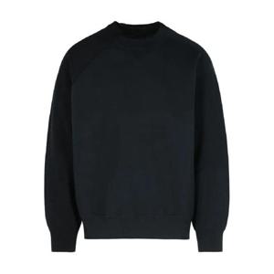 사카이 울 코튼 패널 스웨트셔츠 SCM251