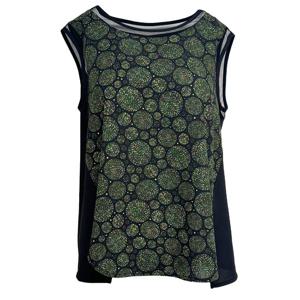 [데시데]땡땡이프린트 A라인 나시 DPS623