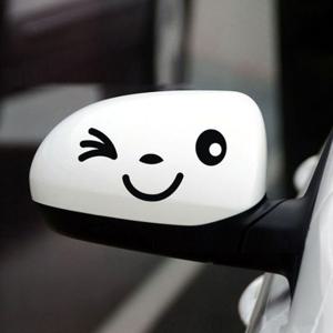 할인 윙크 스티커 A02 / DIY 자동차 주유구 뒷유리