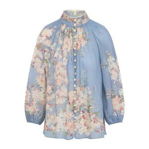 짐머만 블라우스 3548TSS255TEAL Blue