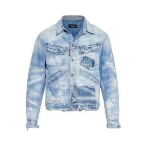 Dsquared2 디스트레스드 데님 재킷 S71AN0635D30011 470 TP949048872