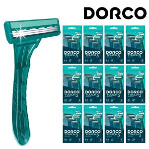 도루코 터치3 일회용 면도기 3중날 4입 x12개 총48개