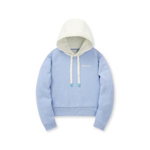 디스커버리후드티 AQS DWHD91046-LDS 여성 세미크롭 기모 후드티