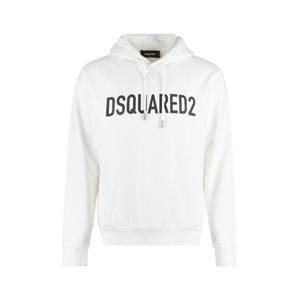 디스퀘어드2 후드 티셔츠 S74GU0664S25538 100 White