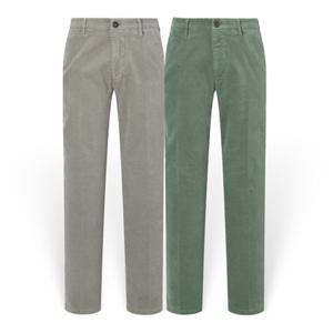 [헤지스][25FW][3컬러 택1] 남성 솔리드 코듀로이 밴딩팬츠 HZPA5D406