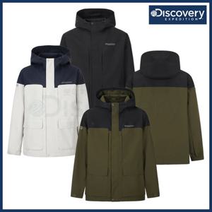 디스커버리 25FW 가을 신상 남성/여성/공용 세미오버핏 베르텍스 배색 바람막이 사파리자켓/고투습/방풍/발수/기능성/캐주얼 DXMIA DXWJ31054