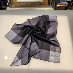 듀퐁셔츠 SE5FMA381006SGY 순면 프린트 남성 듀퐁 손수건 (선물 추천)