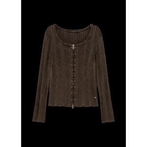 [게스]여성 스터드 스웨터 집업(YP4S3663)