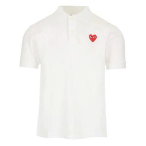 꼼데가르송 반팔 티셔츠 AXT006051 WHITE