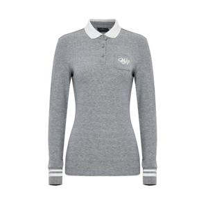 [와이드앵글]E 여성 CO 골조직 폴로 티셔츠 L WWW25251C6