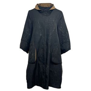 [데시데]골드크랙 이너후드 롱짚업자켓 DOW402