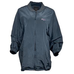 [데시데]백레터링 루즈핏 짚업점퍼 DOW403