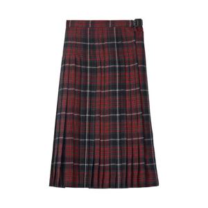 버버리 타탄 체크 플리츠 스커트 8114617