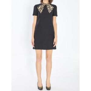 발렌티노 가라바니 미디 원피스 7B3VAFH5 BLACK