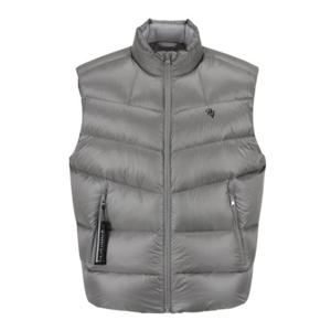 [파리게이츠]511E4JV301_GY-남성 카라비너 키링 구스다운 점퍼 베스트-(25년겨울)