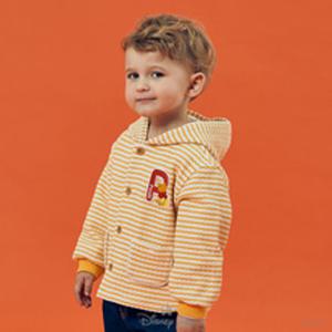 [디즈니베이비]곰돌이푸판초형후드점퍼/79S525005-GR