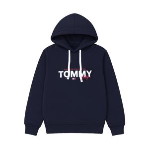 타미힐피거 브루스드백 기모 후드티 후디 네이비 09T4530-411