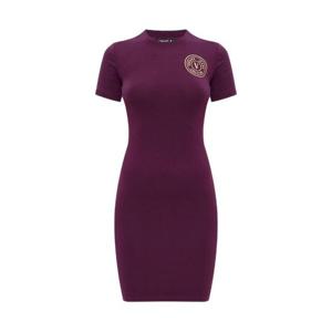 25 FW 베르사체진스꾸뛰르 로고 프린트 미니 드레스 79HAOT00CJ03T TP443478875