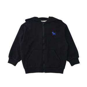 블루독 스튜디오[블루독](BK)에센셜기모후드집업 25C7511101 FW25겨울상품 면점퍼 키즈후드점퍼